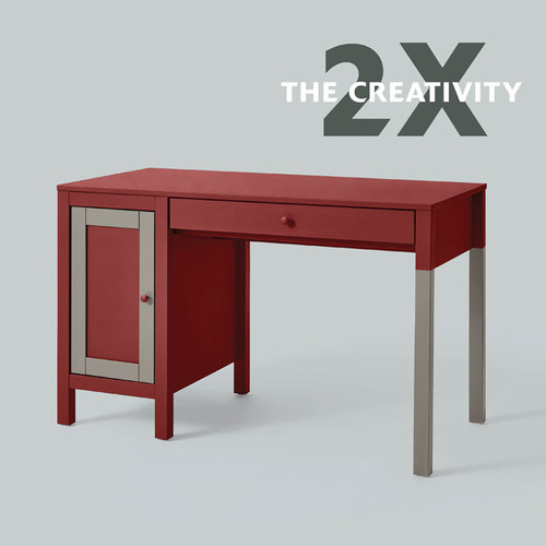 ספריי צבע  Satin Colonial Red 2x