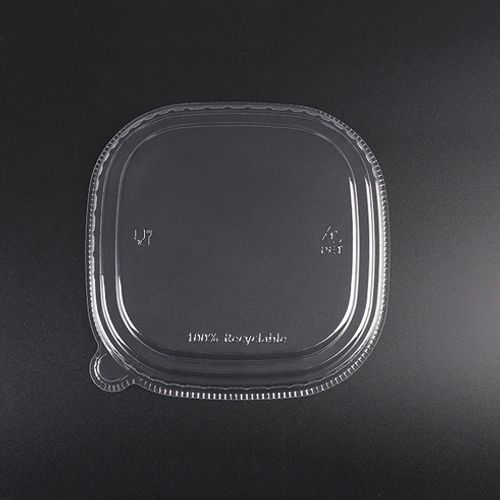 מכסה שקוף PET לקערת קרפט ריבועית 500/650 SUN  (130) 