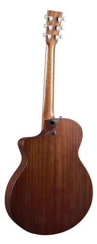 גיטרה אקוסטית מוגברת + נרתיק MARTIN SC-10E MODERN SAPELE Top
