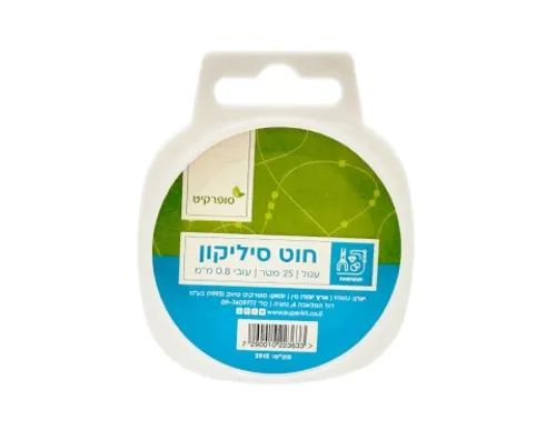 חוט סיליקון עגול 0.8 מ