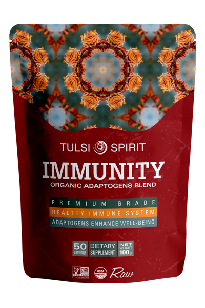 אמיונטי אבקת הגנה יומיומית Immunity Blend פוקה