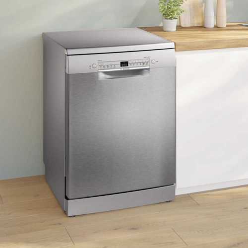 מדיח כלים רחב 14 מע' כלים Bosch SMS2HVI06E Serie 2 דמוי נירו'