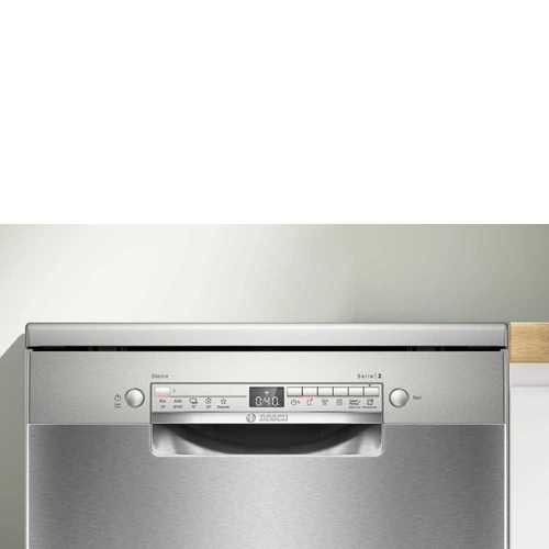 מדיח כלים רחב 14 מע' כלים Bosch SMS2HVI06E Serie 2 דמוי נירו'