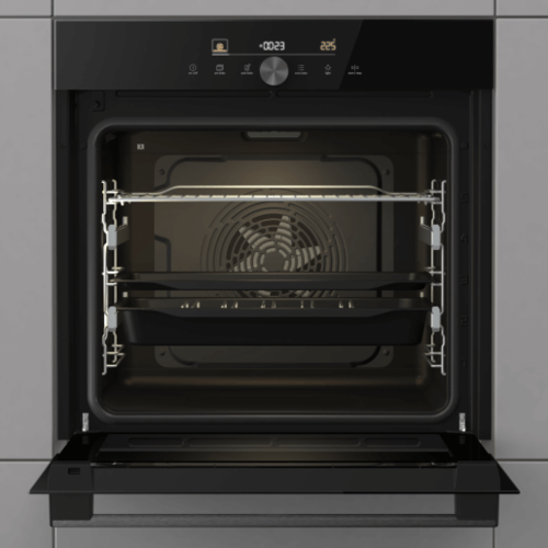 תנור בנוי גורניה 77 ליטר זכוכית שחורה GORENJE BPS6747A09DBGOT