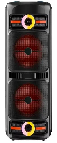 בידורית קריוקי 17 אינץ' 40W עם מיקרופון אלחוטי ושלט