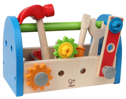 ארגז כלי עבודה מעץ 17 חלקים Fix it Tool Box 1