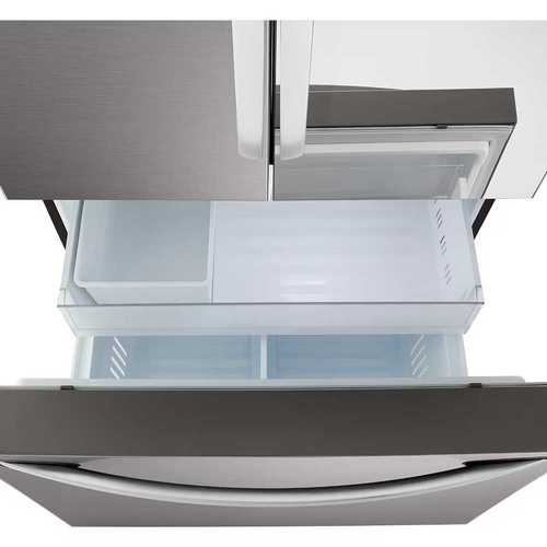 מקרר 3 דלתות 750 ליטר LG R-3D288BINS InstaView נירוסטה מוברשת