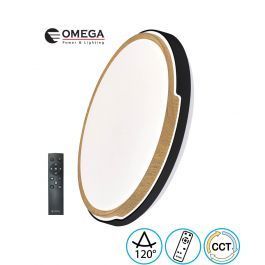 צמוד תקרה CARLO CCT 100W כולל שלט