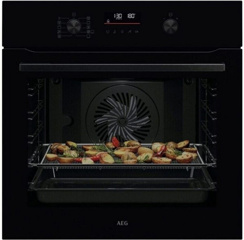 תנור בנוי AEG כולל AIR FRY דגם  nbs6p53ak איי אי ג'י