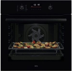 תנור בנוי AEG כולל AIR FRY דגם  nbs6p53ak  ***מתצוגה*** איי אי ג'י