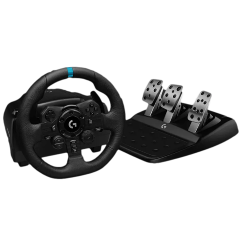 הגה מרוצים עם דוושות Logitech G923 Trueforce for PC / Playstation