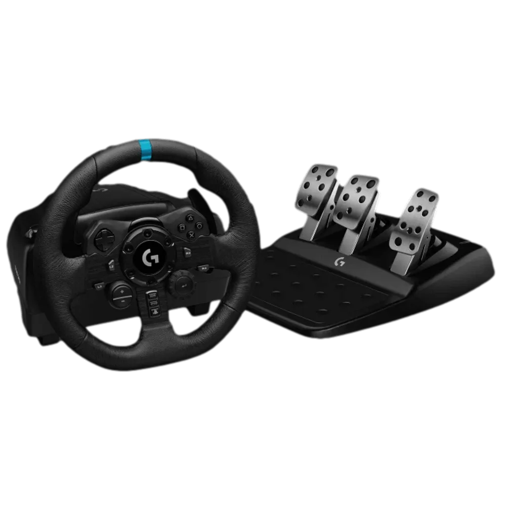 הגה מרוצים עם דוושות Logitech G923 Trueforce for PC / Playstation