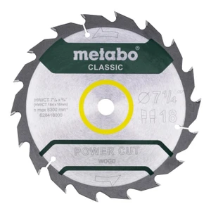 להב 18 שן דיסק עגול קוטר 184 מ"מ METABO