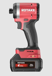 גוף מברגת אימפקט נטענת דרייב 1/4  20V עצמה 260Nm מנוע Brushless (תואם סוללות MAKITA 18V – לא כלולות) ללא סוללה