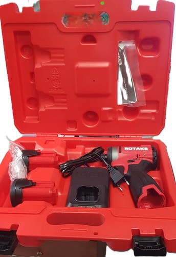 מברגת אימפקט נטענת 1/4 16V  180NM במזוודה מהודרת + 2 סוללות 2 אמפר ומטען