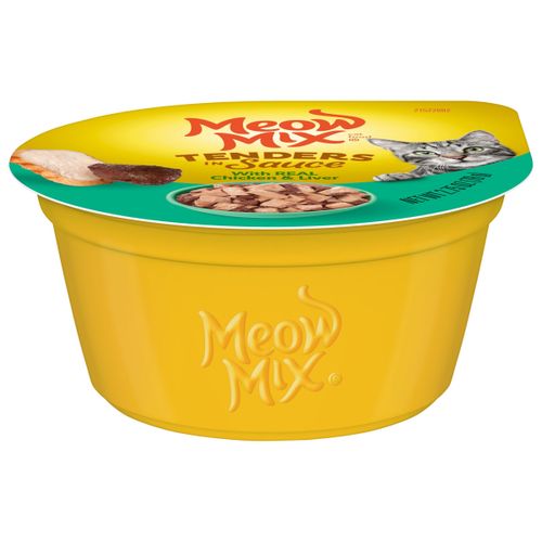 מיאו מיקס מעדן נאגס עוף וכבד ברוטב 78 גרם 