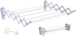 מתקן כביסה אקורדיון 6 מטר ממתכת – להתקנה על הקיר