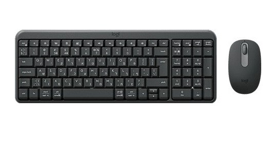 סט מקלדת ועכבר אלחוטיים Logitech Compact MK250