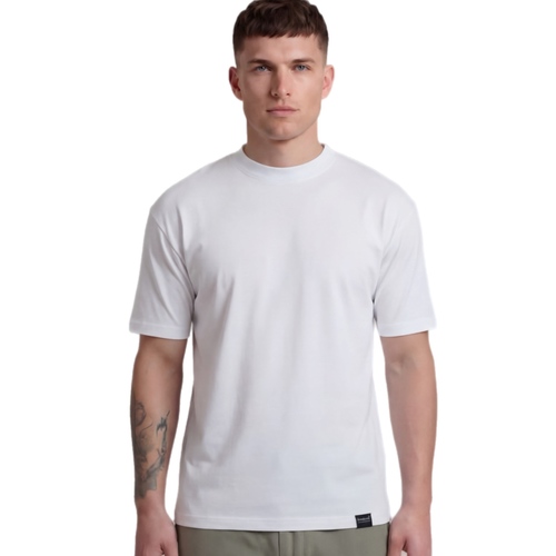 חולצהMIDDDLE SIZE לבן VANZEN מידות XS-XXXL לגברים