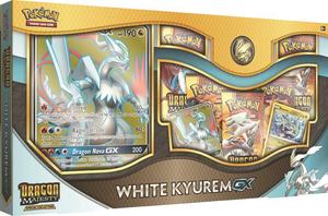 קלפי פוקימון מארז דרגון מגסטי וואיט קיורן (GX) Dragon Majesty Special Collection: White Kyurem GX - Dragon Majesty (DRM)