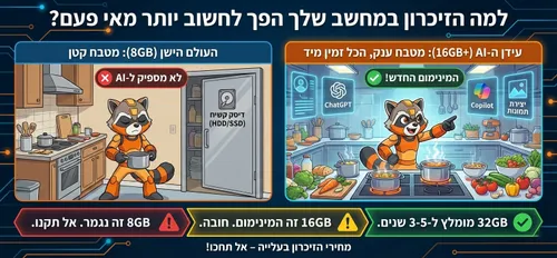 למה הזיכרון במחשב שלנו הפך לחשוב יותר מאי פעם?