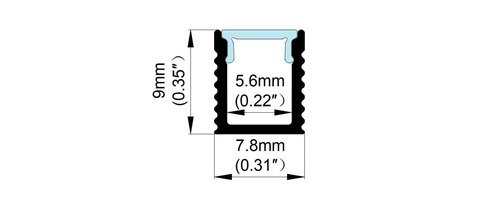 פרופיל לדים 0809 ACTEC