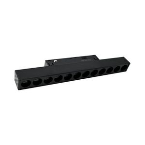 ספוט לד שחור לפס צבירה מגנטי TIKTOK DOT22 12W 3CCT Nisko 

