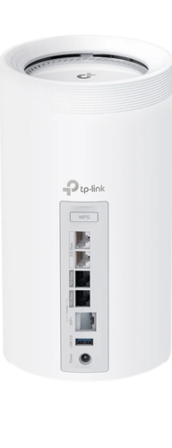 ראוטר מגדיל טווח Tp-Link Deco BE85 BE19000 Tri-Band Mesh WiFi 7 System – שתי יחידות