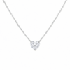 שרשרת ותליון יהלום לב 1.0ct זהב 14K