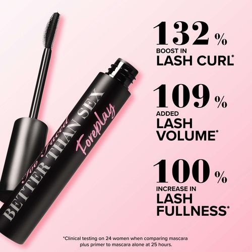 מסקרה פריימר טופייסד Too Faced Better Than Sex Foreplay Mascara Primer