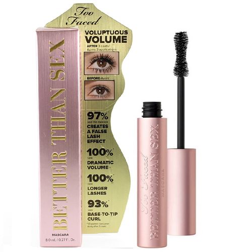 מסקרה ווליום טופייסד Too Faced Better Than Sex Volumising Mascara Full Size (Non-Waterproof)