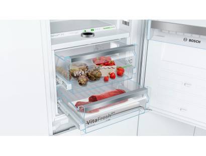 מקרר אינטגרלי BOSCH מקפיא KIF86PFE0