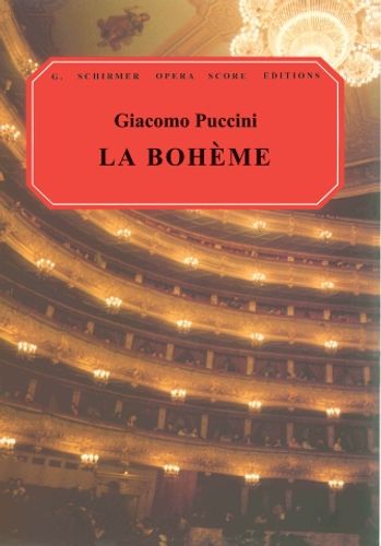 ספר תווים פרטיטורת אופרה Giacomo Puccini - La Bohème