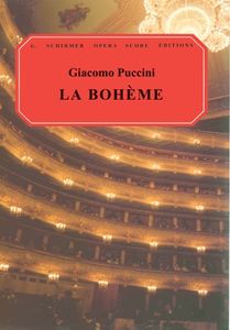 ספר תווים פרטיטורת אופרה Giacomo Puccini - La Bohème