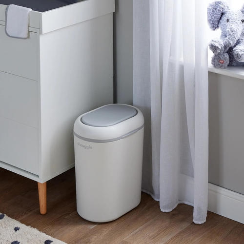 פח מעוצב מונע ריחות לחיתולים Eco-Touch ללא צורך בשקיות מיוחדות Shnuggle