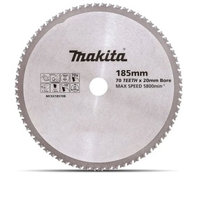 להב וידה למתכת 185 מ"מ - 70 שיניים MAKITA A-86446