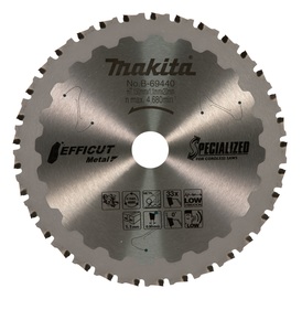 להב TCT שקט למסור נטען EFFICUT 150X33 מתכת MAKITA מקיטה