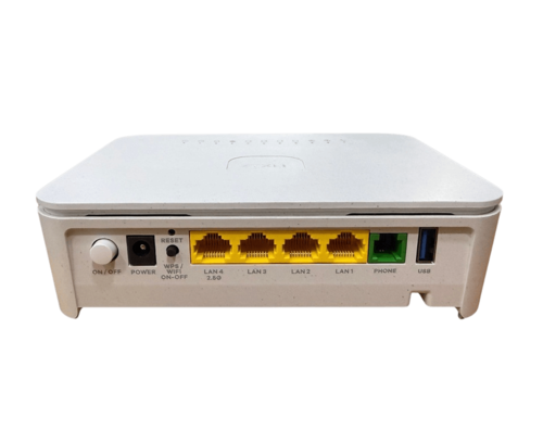 נתב סיבים אלחוטי Wi-Fi 6 מאושר בזק במהירות Zyxel PX5301-T0- 2.5GbE 
