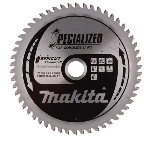 להב TCT למסור EFFICUT 165X54 אלומיניום MAKITA מקיטה
