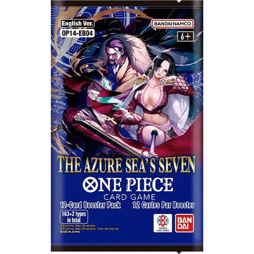קלפי וואן פיס חבילת בוסטר (OP 14) The Azure Sea's Seven Booster Pack - The Azure Sea's Seven (OP14)