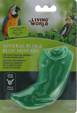 אבן מינרלים לציפורים Hagen בטעם פלפל Living World