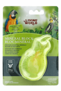 אבן מינרלים לציפור בטעם אגס Living World Hagen  מולי חיות מחמד