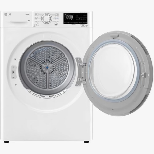 מייבש כביסה קונדנסור 9 ק''ג LG FD1609BD Heat Pump - גימור לבן 