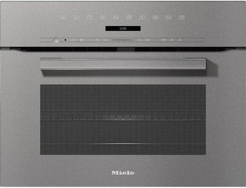 תנור בנוי משולב מיקרו מילה גובה 45 ס”מ מבית MIELE  דגם H7440BM GREY