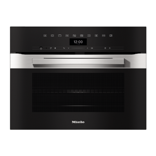 תנור בנוי משולב מיקרו מילה גובה 45 ס”מ מבית MIELE  דגם H7440BM CLST