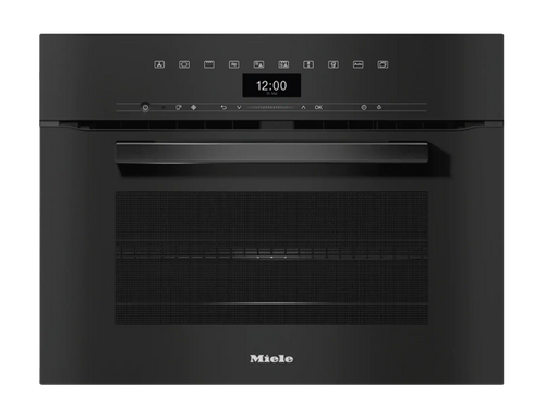 תנור בנוי משולב מיקרו מילה גובה 45 ס”מ מבית MIELE  דגם H7440BM BLACK