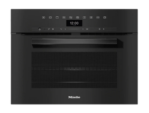תנור בנוי משולב מיקרו מילה גובה 45 ס”מ מבית MIELE  דגם H7440BM BLACK