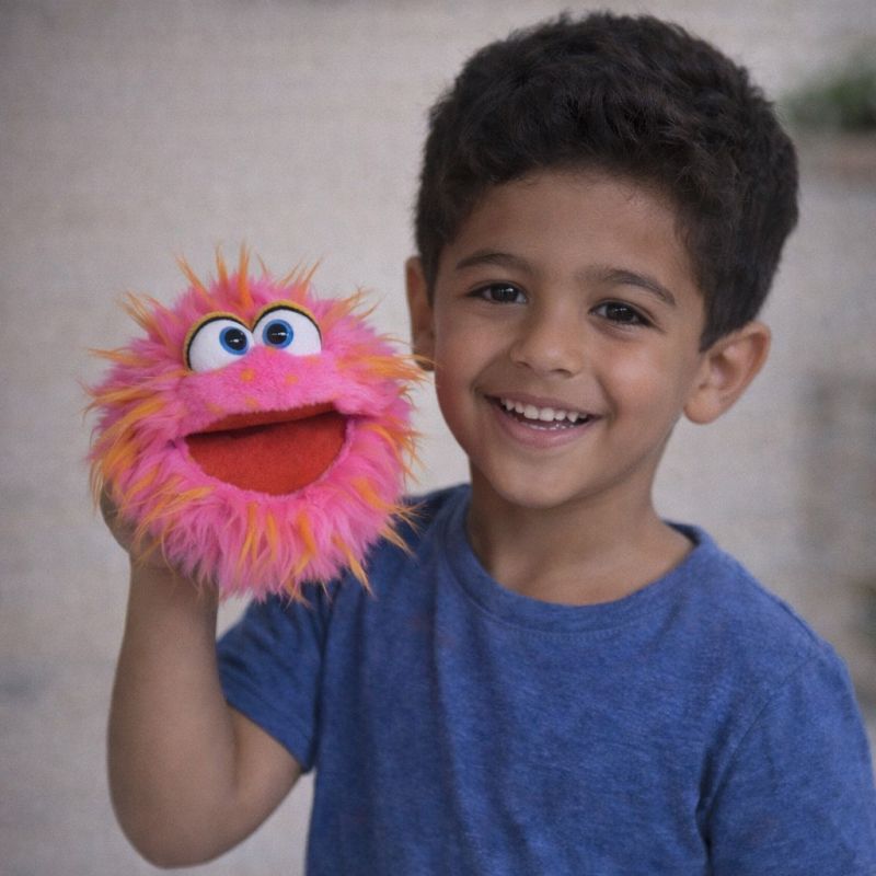 LIVING PUPPETS בובת מפלצו/שדון קנלר W894