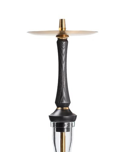 נרגילה יוניון הוקה Sleek – Black PVD