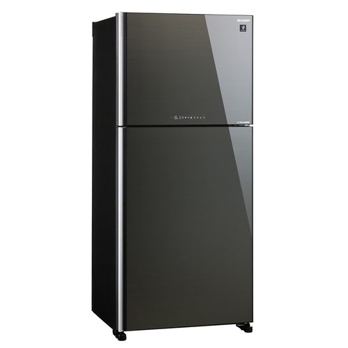 מקרר 2 דלתות דגם SJ-4660 WH בנפח 600 ליטר זכוכית סילבר כולל פיקוד שבת מובנה SHARP רוחב:86 ס״מ